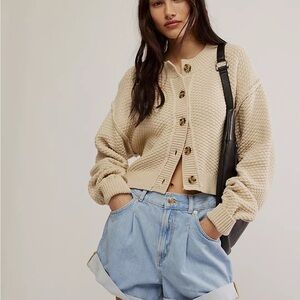 Free People Lila Cardigan. NWT. Size small